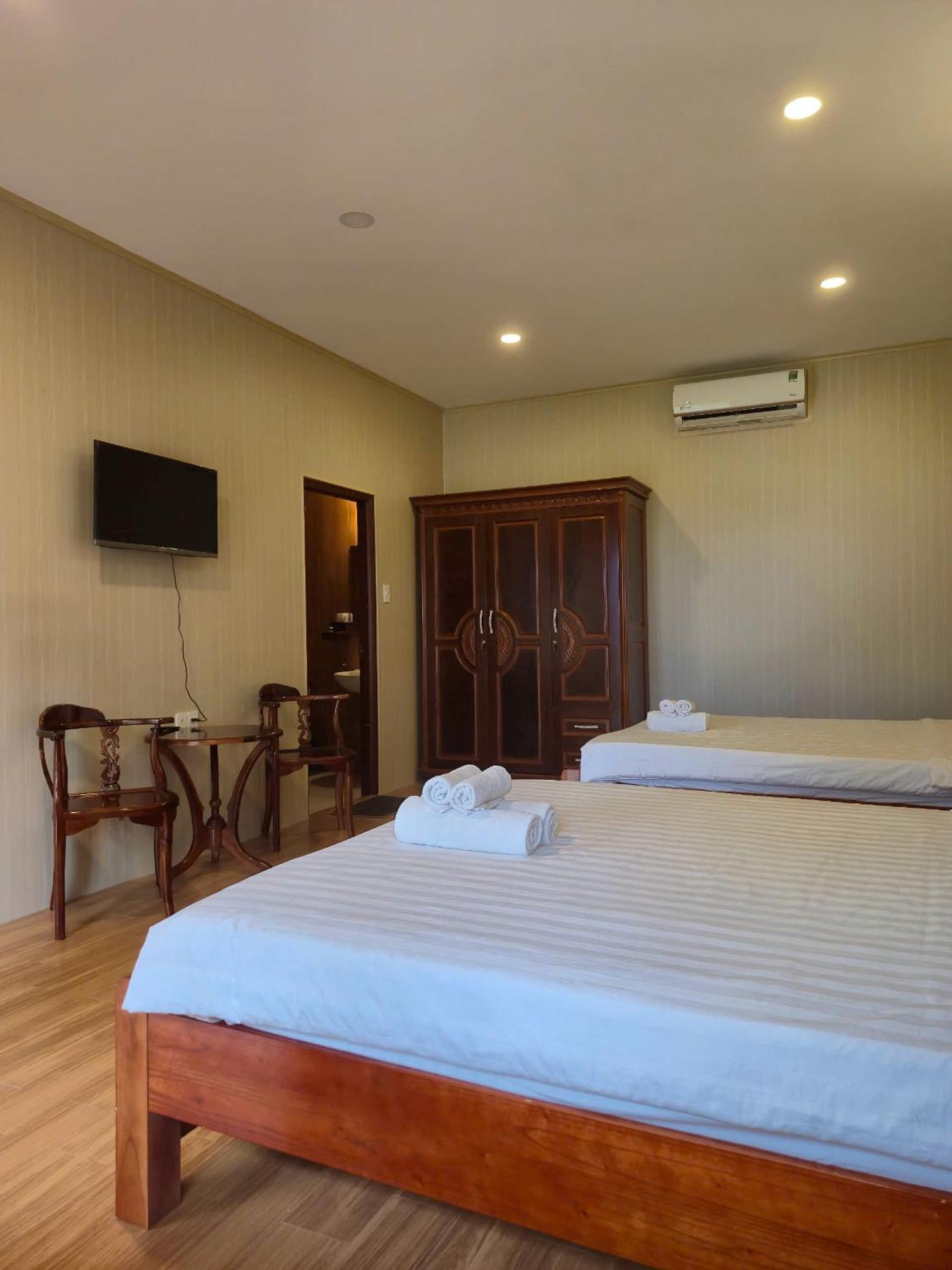 Bungalow Hotel Chi Khu Co Ong Exteriör bild