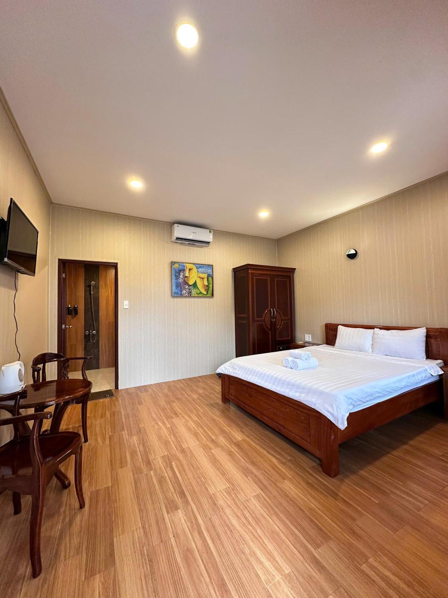 Bungalow Hotel Chi Khu Co Ong Exteriör bild